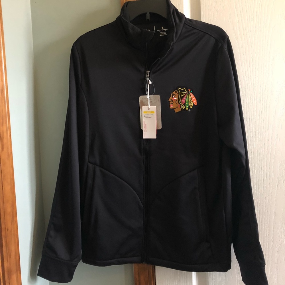 Chicago Blackhawks jacket.